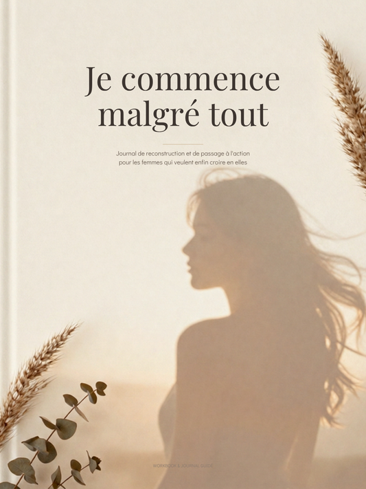 Je commence malgré tout — Journal guidé by NyssGlow